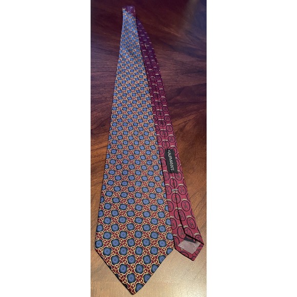 Rare Vintage Tommy Hilfiger Kaufmann’s 100% Italian Silk Men’s Neck Tie - Picture 3 of 10